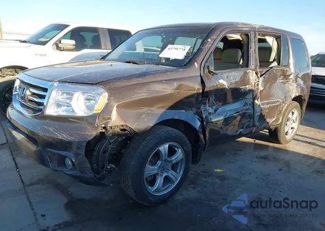 2012 Honda Pilot Ex из США, поврежденный, VIN 5FNYF3H48CB019329